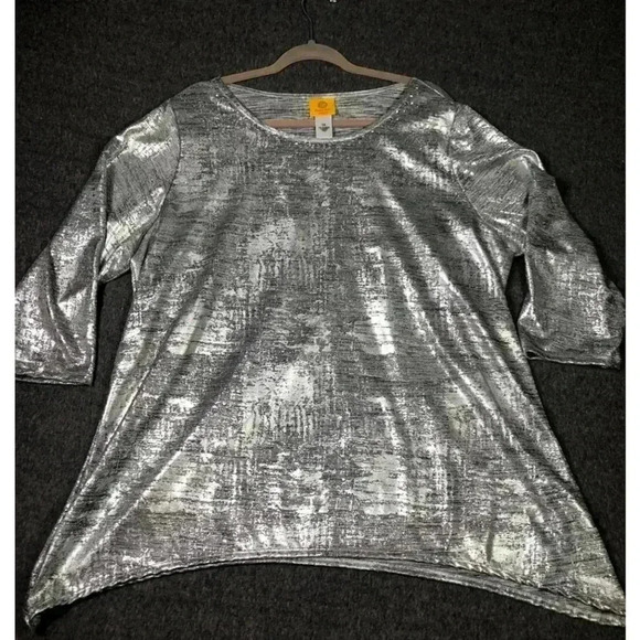 Ruby rd reflection party Dress shirt size 1x - Picture 1 of 2
